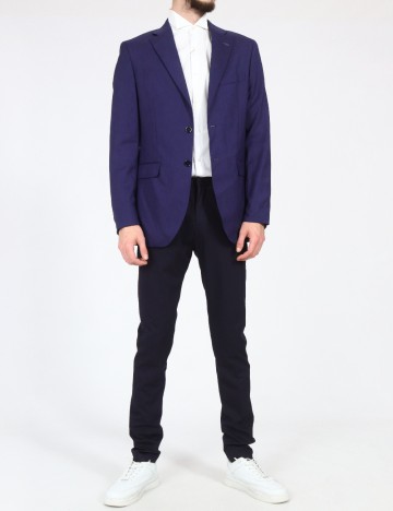 Sacou Massimo Dutti, albastru