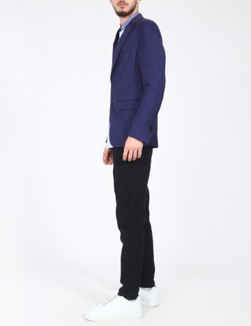 Sacou Massimo Dutti, bleumarin