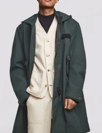 Geaca Zara, verde Verde