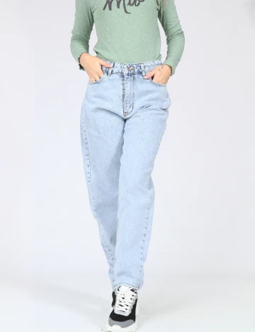 Blugi SHEIN, bleu Albastru