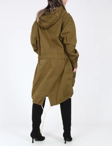 Geaca Zara, kaki Verde