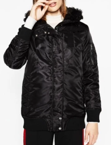 Geaca Zara, negru Negru