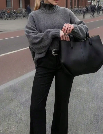 Pulover SHEIN, gri Gri