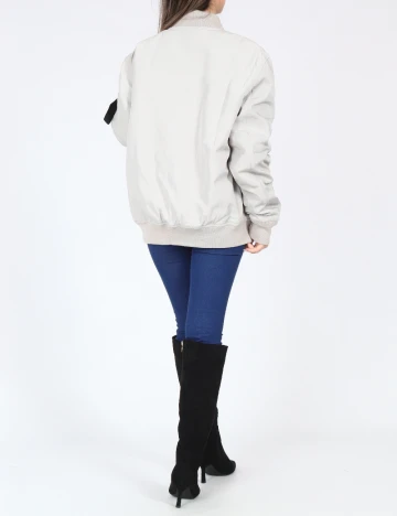 Jacheta Bershka, gri Gri