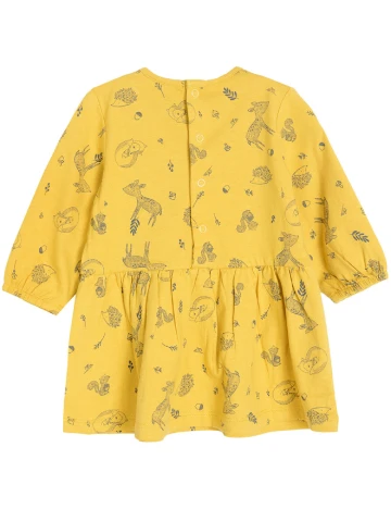 Rochie Cool Club, galben Galben