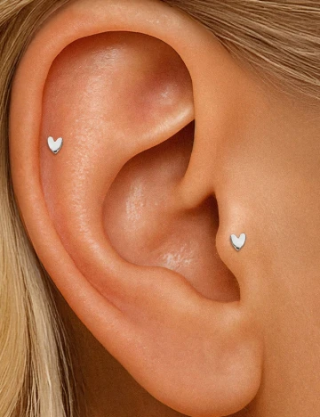 Cercei SHEIN, argintiu Gri