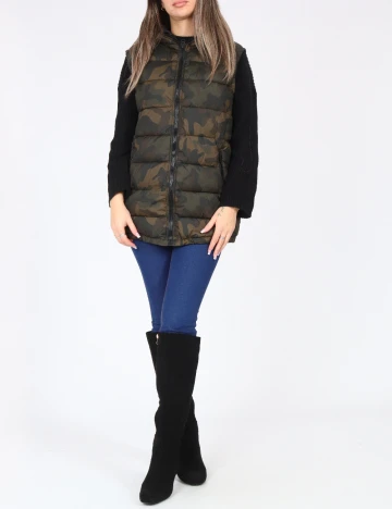 Vesta Bershka, army Verde