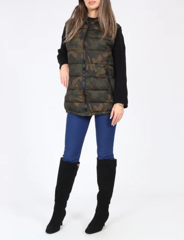 Vesta Bershka, army Verde