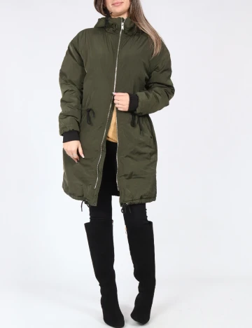 Geaca Pull&Bear, verde Verde