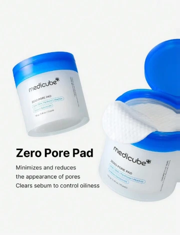 Set dischete Zero Pore Pad Medicube, alb Alb
