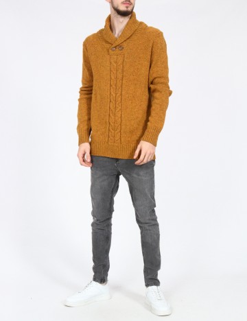 
						Pulover Pull&Bear, mustar