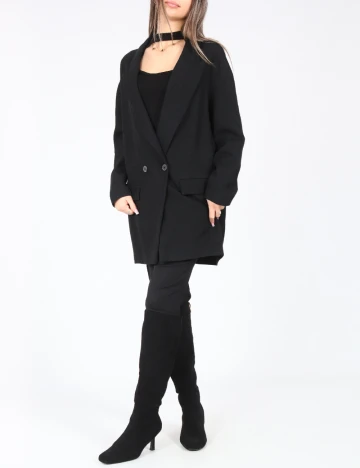 Sacou Zara, negru Negru