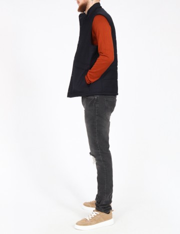 Vesta impermeabila Zara, bleumarin