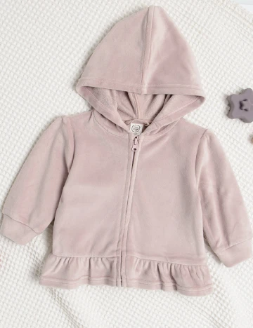 Hanorac Cool Club, roz pudra Roz