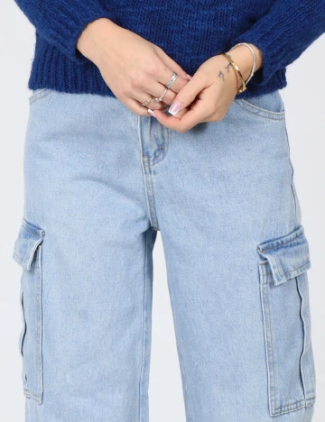 Blugi SHEIN, albastru Albastru