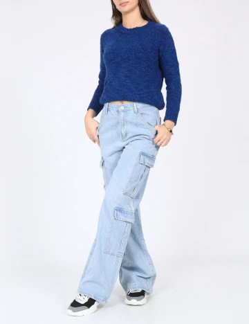 Blugi SHEIN, albastru Albastru