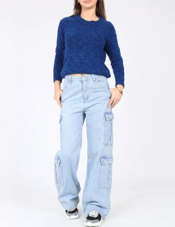 Blugi SHEIN, albastru Albastru