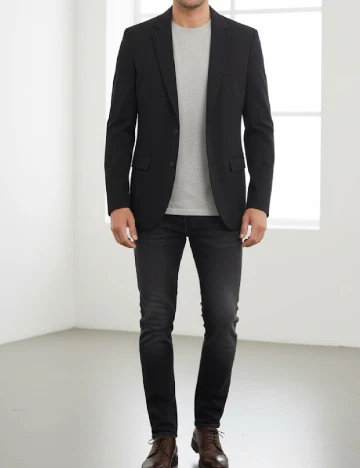 Sacou Zara, negru Negru