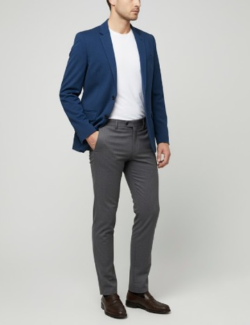 
						Sacou Zara, bleumarin