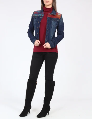 Jacheta Zara, albastru Albastru