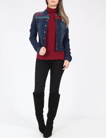 Jacheta Zara, albastru Albastru