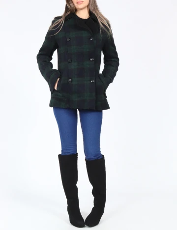 Jacheta Zara, verde/bleumarin Albastru