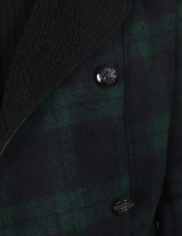 Jacheta Zara, verde/bleumarin