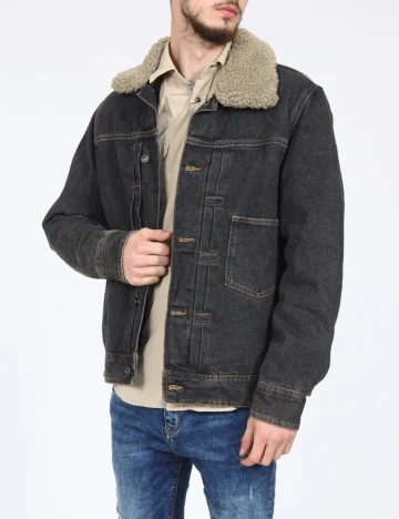 Jacheta Zara, gri inchis Gri