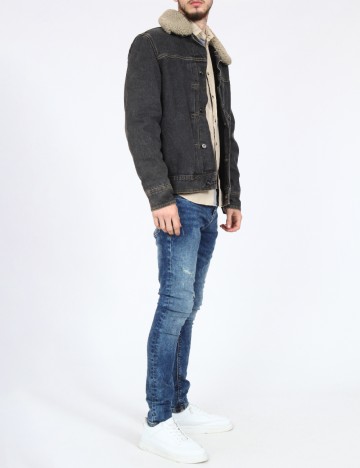 Jacheta Zara, gri inchis