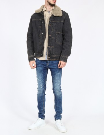 Jacheta Zara, gri inchis