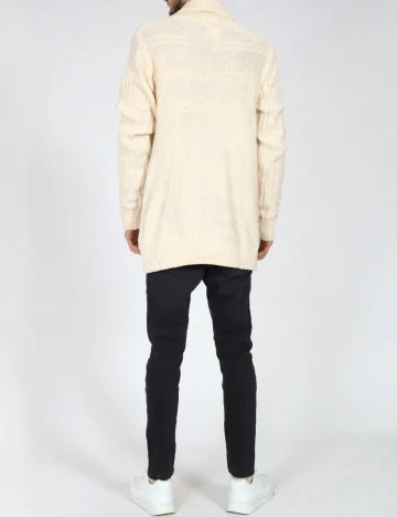 Cardigan Pull&Bear, crem Crem