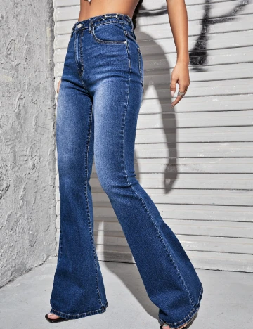 Blugi SHEIN, albastru Albastru