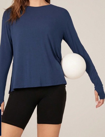 Bluza GLOWMODE, bleumarin