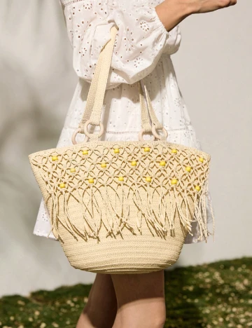 Geanta SHEIN, crem Crem