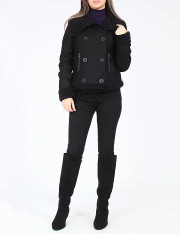 Jacheta Zara, negru Negru