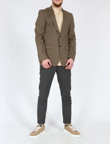 Sacou Zara, verde Verde