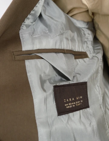 Sacou Zara, verde Verde