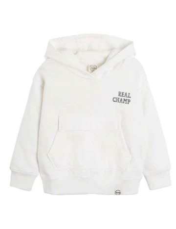 Hanorac Cool Club, alb Alb