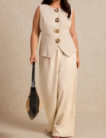 Vesta SHEIN CURVE, bej Crem