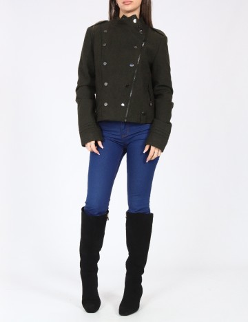 Jacheta Bershka, verde