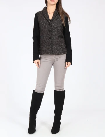 Sacou Zara, negru Negru