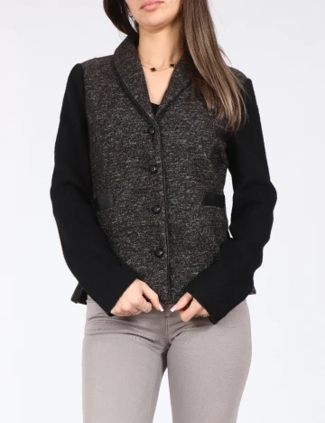 Sacou Zara, negru Negru