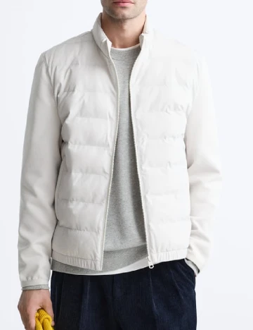 Geaca Zara, gri deschis Gri