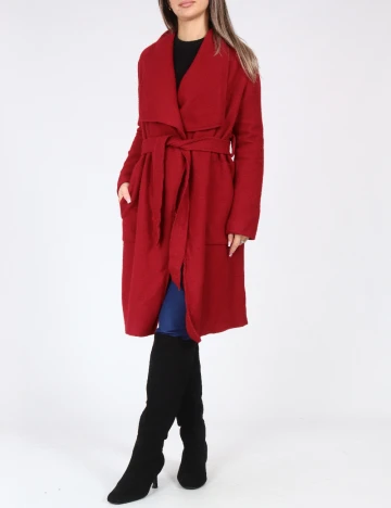 Palton Bershka, rosu Rosu