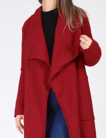 Palton Bershka, rosu Rosu