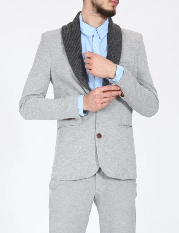 Sacou Bershka, gri Gri