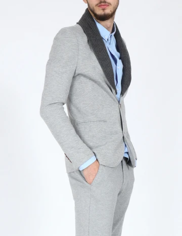 Sacou Bershka, gri Gri