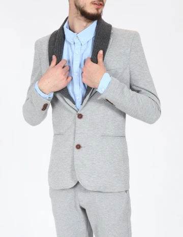 Sacou Bershka, gri Gri