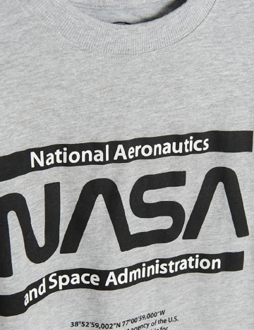 Tricou Cool Club, gri Gri