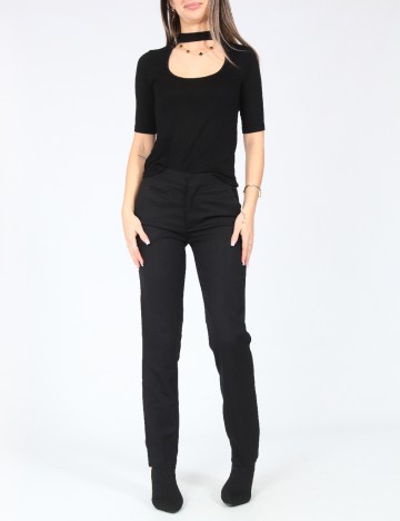 
						Pantaloni Zara, negru